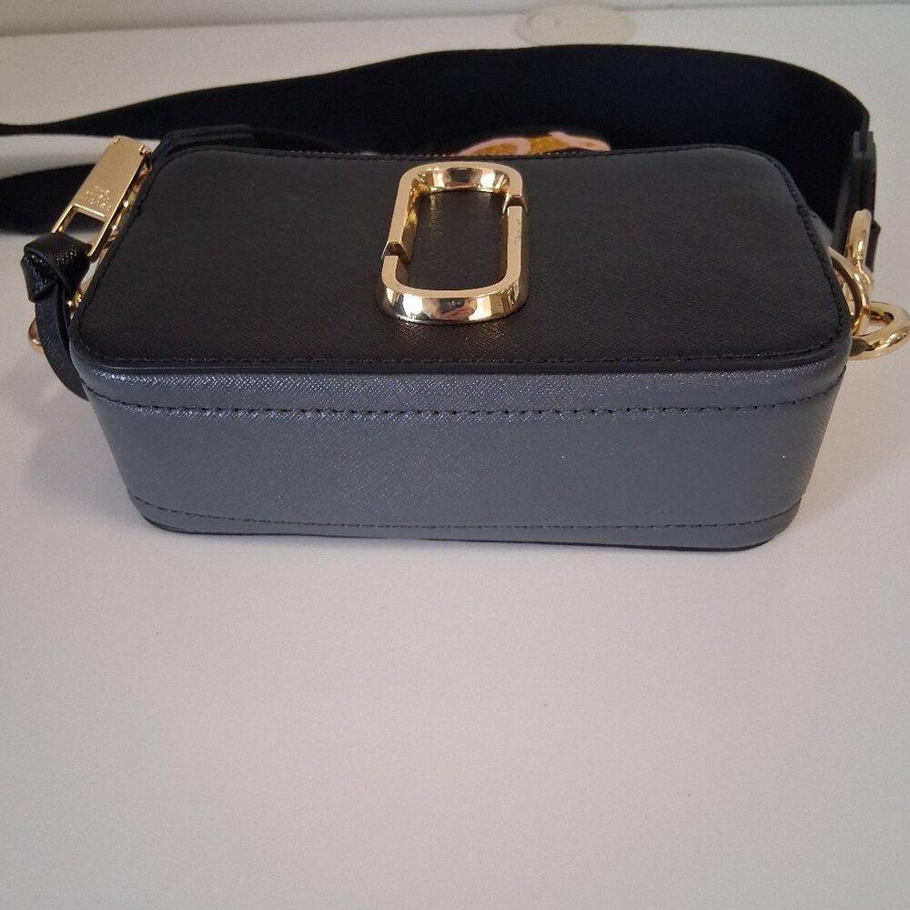 Marc Jacobs Bag, Cb Snapshot, The Snapshot, New Black Multi Color Gently Used - Picture 5 of 8